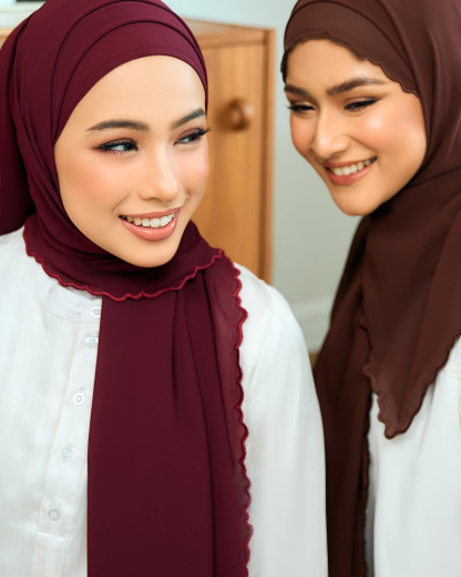 Erika Embroidered Shawl